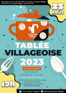 Tablée villageoise