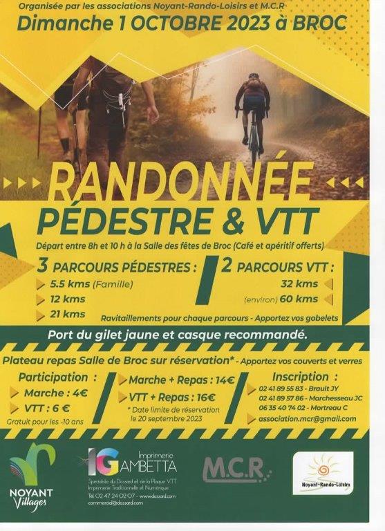 Lire la suite à propos de l’article Randonnée pédestre et VTT