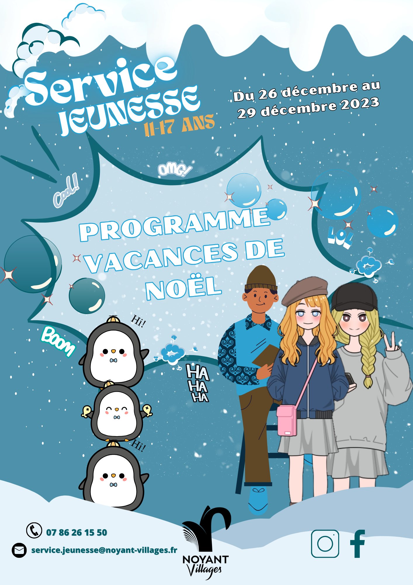 Lire la suite à propos de l’article Programme des vacances de Noël