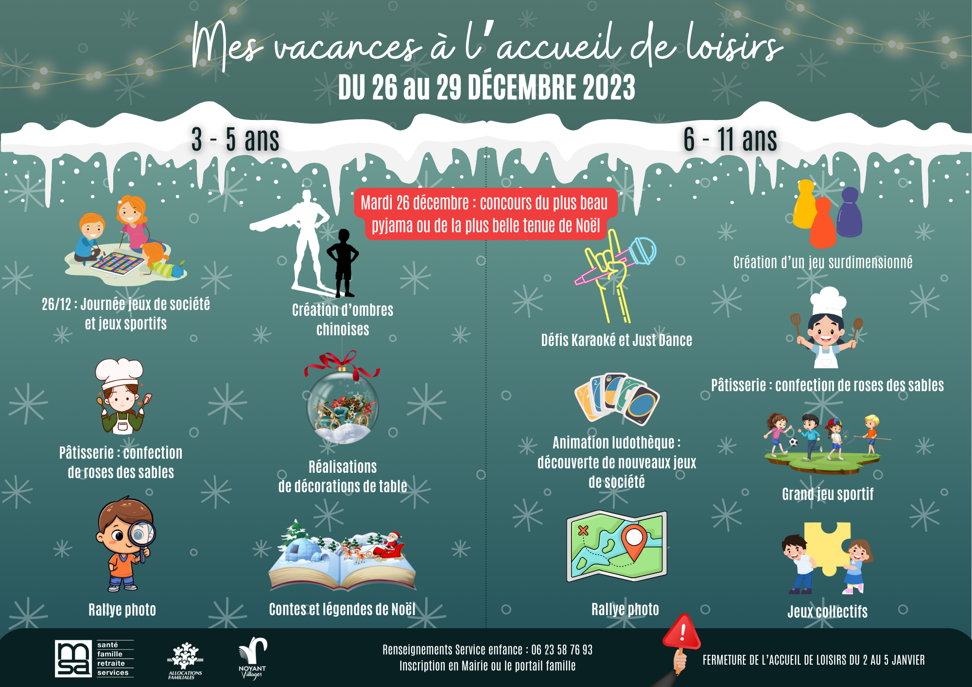 Lire la suite à propos de l’article Mes vacances à l’accueil de loisirs