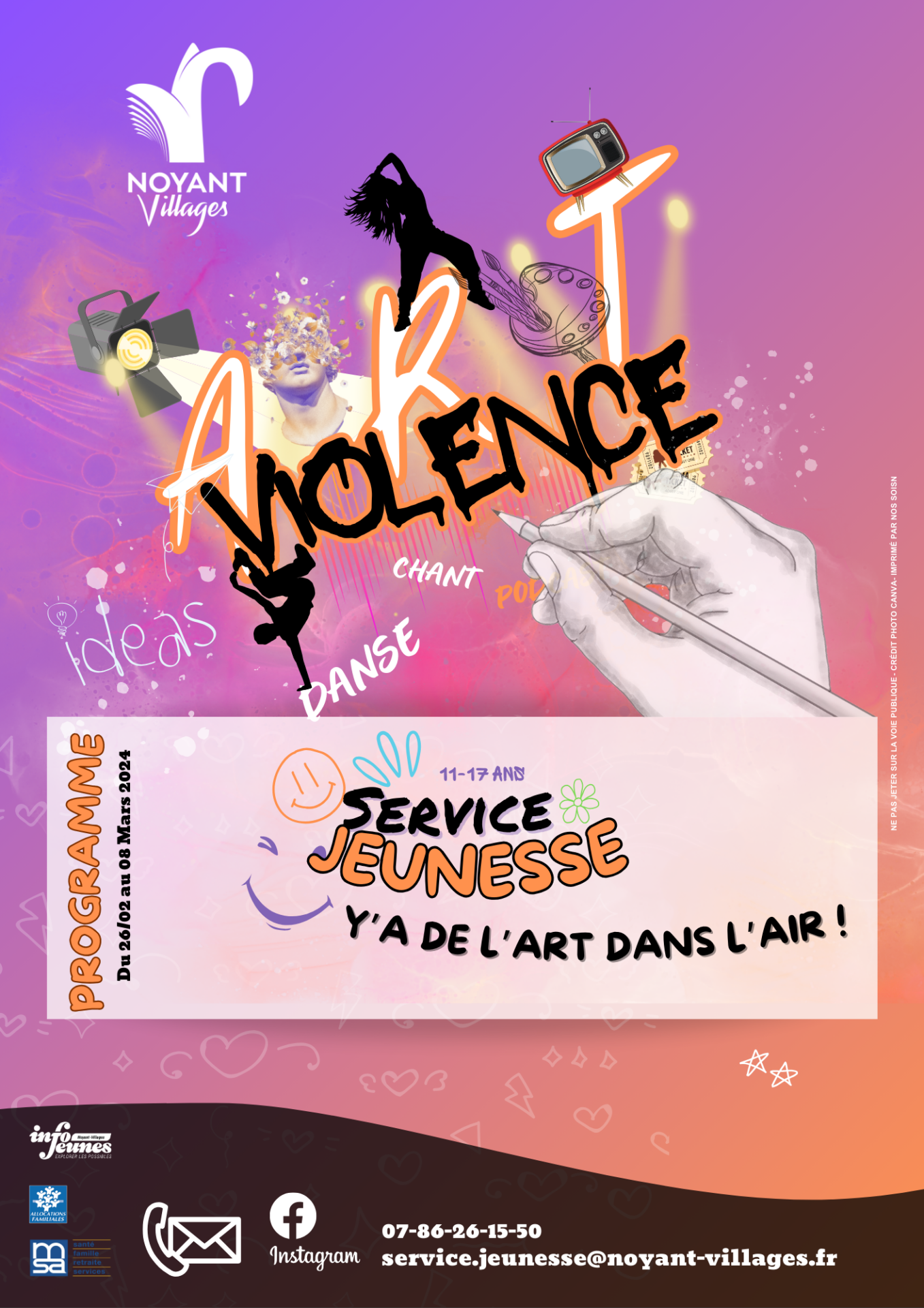 Lire la suite à propos de l’article Programme des vacances du 26 février au 08 mars 2024