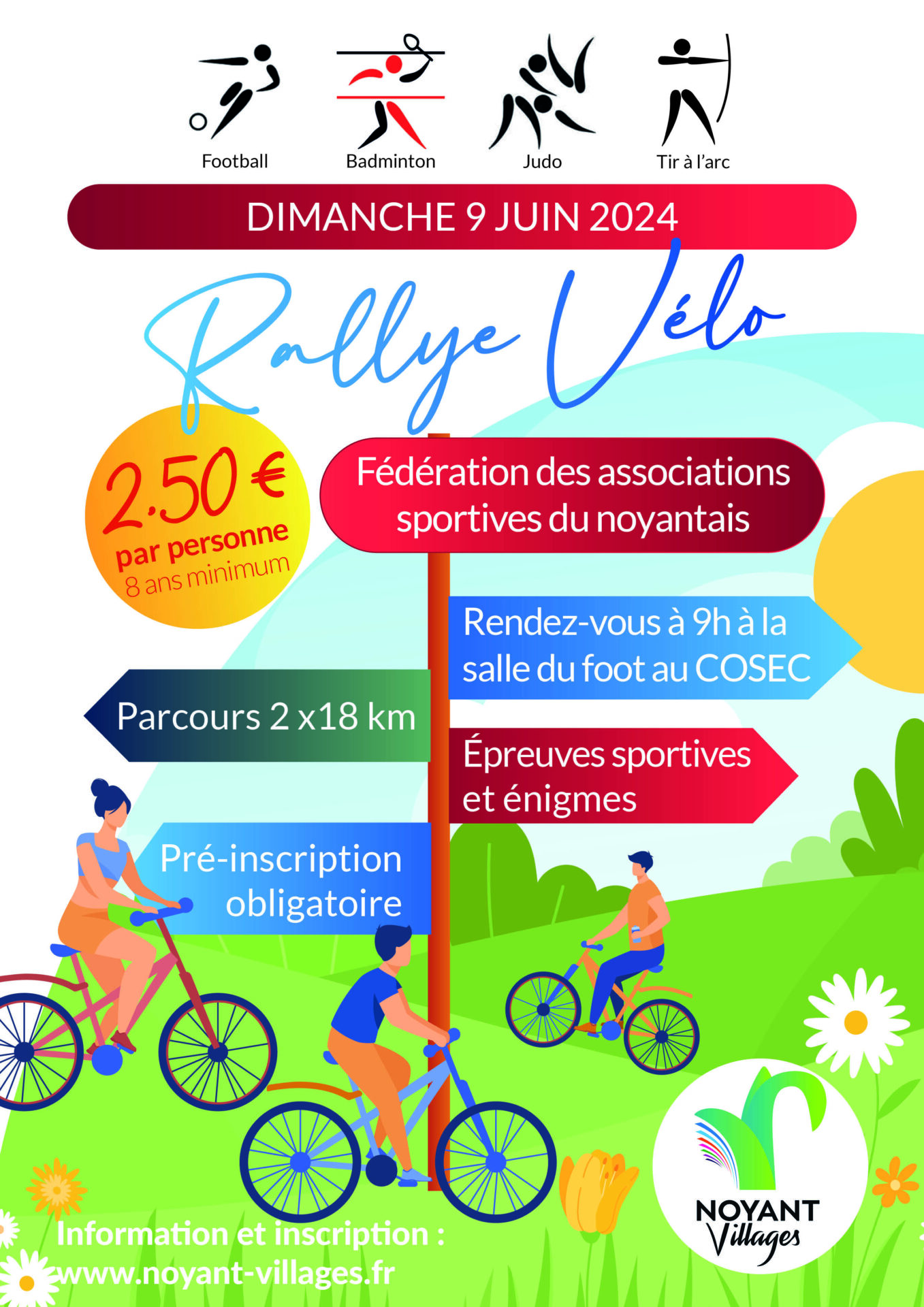 Lire la suite à propos de l’article Rallye Vélo 2024
