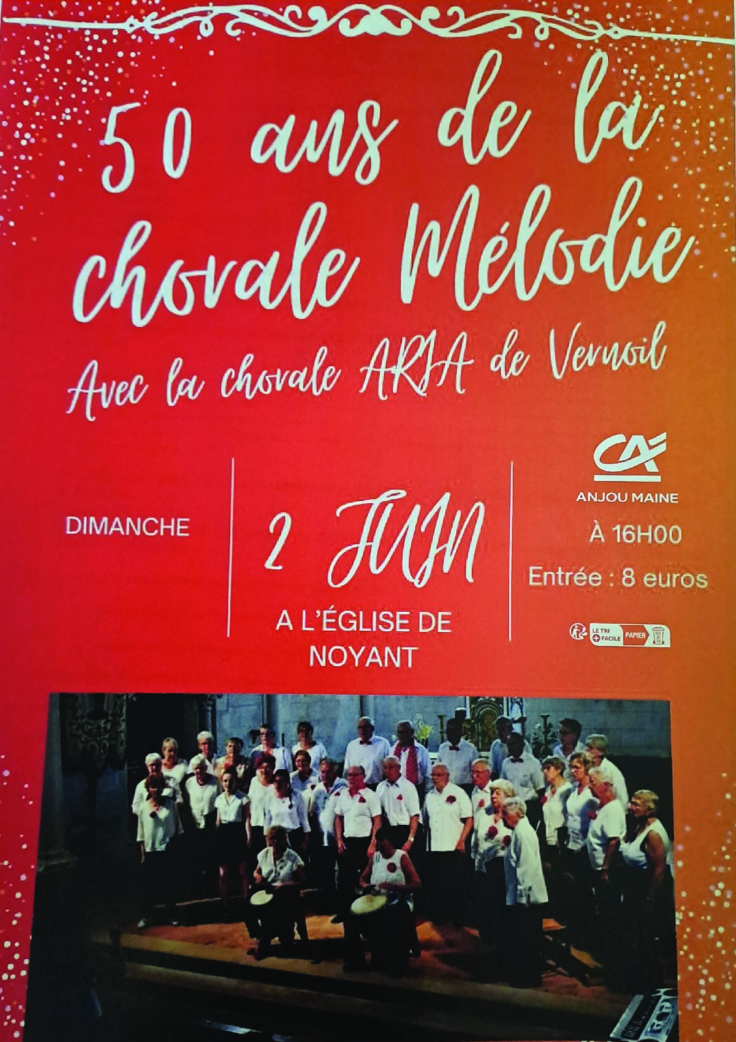 Lire la suite à propos de l’article 50 ans de la chorale mélodie