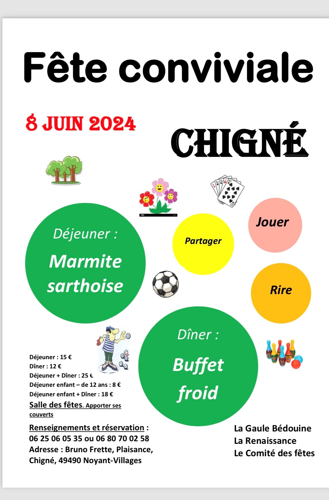 Lire la suite à propos de l’article Fête conviviale