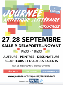 Lire la suite à propos de l’article Journée artistiques et littéraires noyantaise