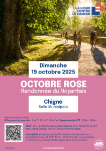 Lire la suite à propos de l’article OCTOBRE ROSE – Randonnée du Noyantais