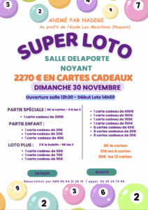 Lire la suite à propos de l’article Super loto