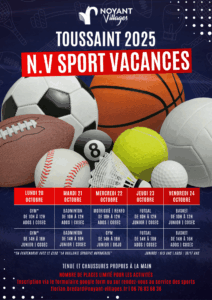 Lire la suite à propos de l’article N.V Sport Vacances – Toussaint 2025