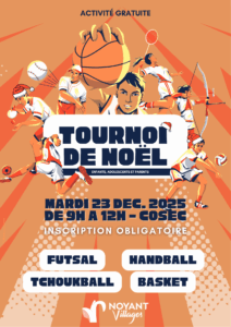 Lire la suite à propos de l’article Tournoi de Noël 2025 – Enfants & Parents