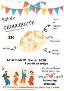 Lire la suite à propos de l’article Soirée Choucroute