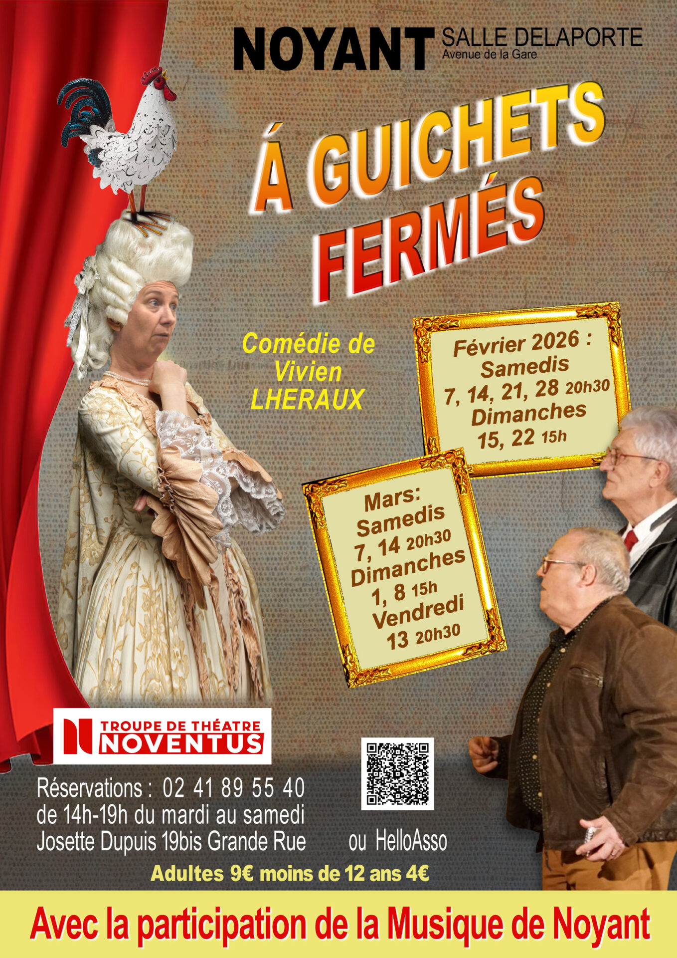 Lire la suite à propos de l’article Troupe de théâtre Noventus