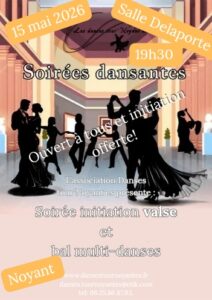 Lire la suite à propos de l’article SOIRÉE INITIATION À LA VALSE ET BAL MULTI-DANSES