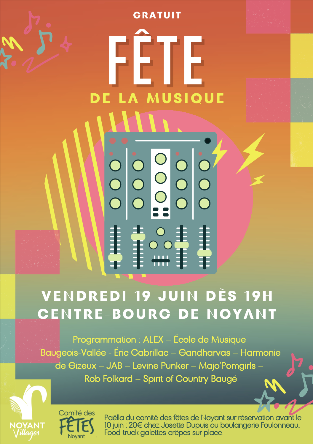 Lire la suite à propos de l’article FÊTE DE LA MUSIQUE